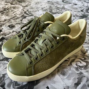 Adidas Rod Laver Vintage Olive Green Sneakers Men's Size 8